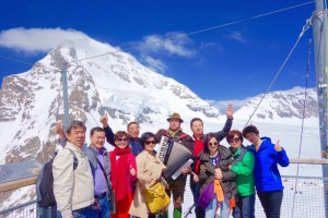 Der Edelweissprinz am Jungfraujoch