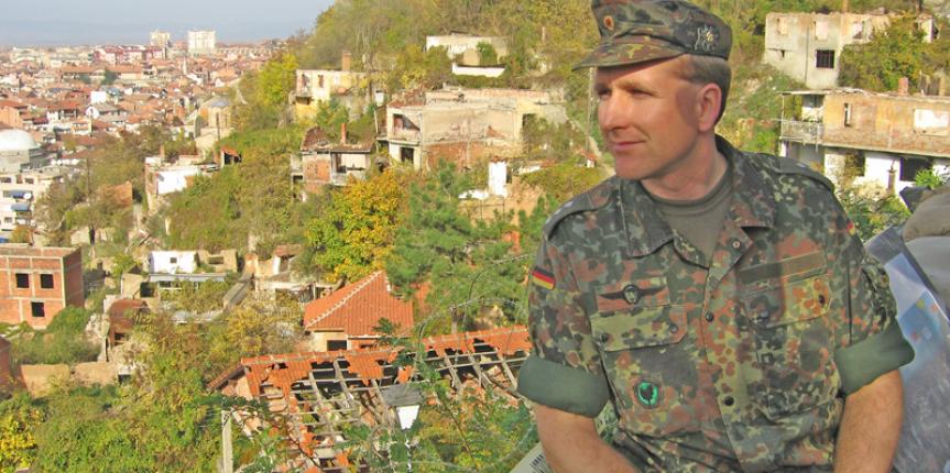 Geländebesprechung Prizren / Kosovo