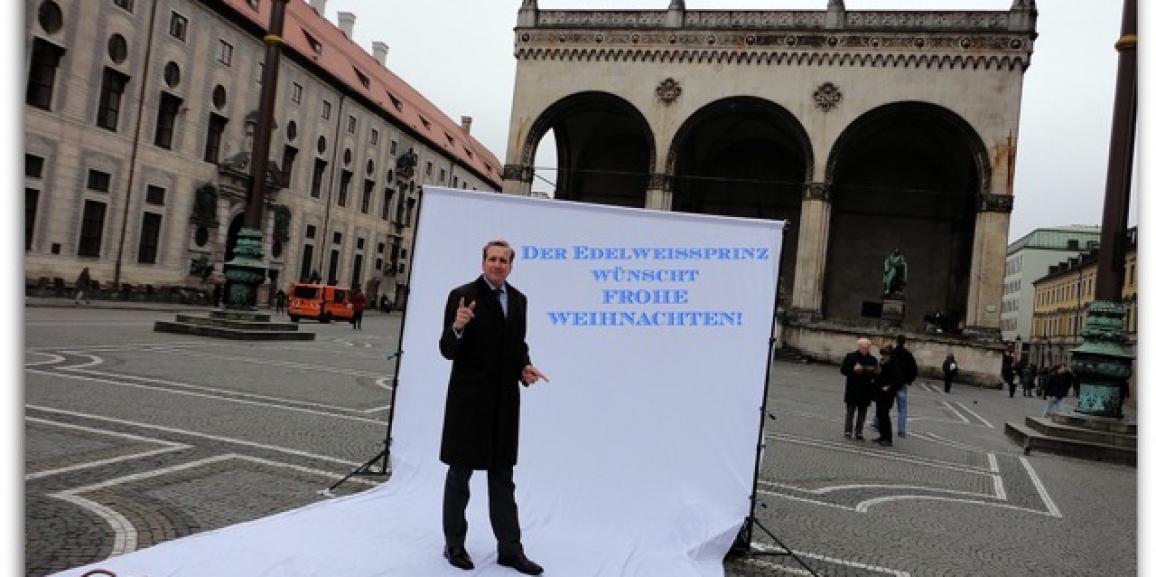 Herzlicher Weihnachtsgruß vom Edelweissprinz 2014